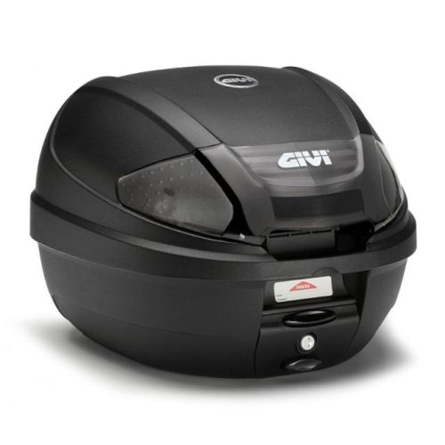 KOFER ZA MOTOCIKL, SKUTER 30 LIT MAT CRNI SA ZADIMLJENIM KATADIOPTERIMA <br> GIVI MONOLOCK E300NT2
