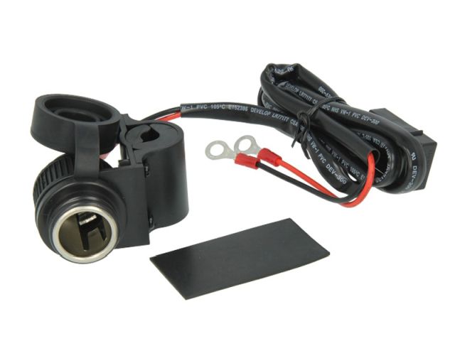 UTIČNICA 12V ZA MOTOCIKL OXFORD EL101 (UGRADNJA NA UPRAVLJAČ / VOLAN)