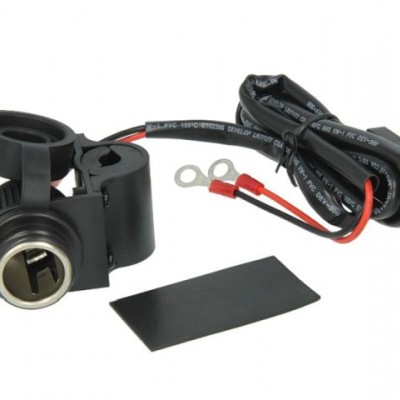 UTIČNICA 12V ZA MOTOCIKL OXFORD EL101 (UGRADNJA NA UPRAVLJAČ / VOLAN)