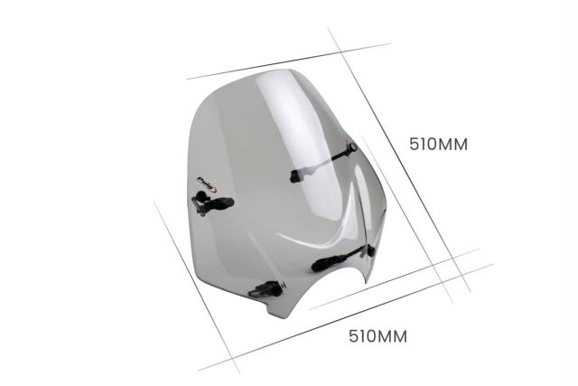 VJETROBRAN / VIZIR ZA MOTOCIKL PUIG RANGER SMOKE (0328H)