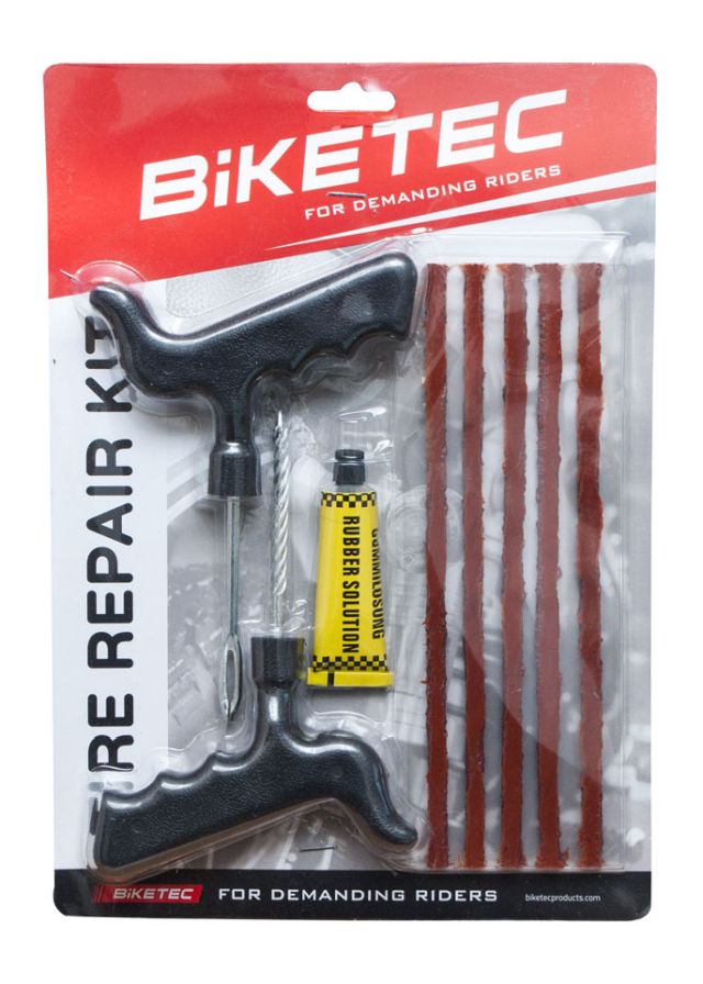 SET ZA KRPANJE GUMA (TIRE REPAIR KIT) BIKETEC (BT0004)