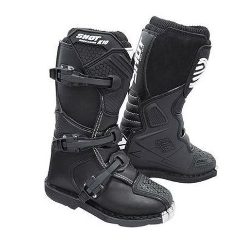 ČIZME CROSS/ENDURO DJEČJE SHOT RACING K10  <br> BOJA: CRNA <br> VELIČINA: 31