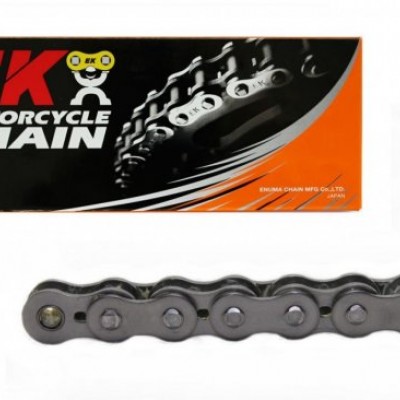 LANAC ENUMA CHAIN EK520H / 112 LINKOVA, BEZ O-RINGA, SA SPOJNICOM <br> ZA MOTOCIKLE DO 350 CCM