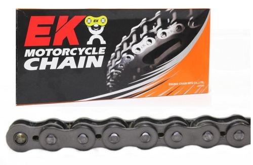 LANAC EK 428H, 134 LINKA, BEZ O-RINGA, SA SPOJNICOM BEZ ZAKIVANJA (ZA MOTOCIKLE DO 125 CCM) <br> ENUMA CHAIN: EK428H.134