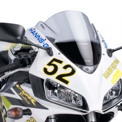 VIZIR / VJETROBRAN HONDA CBR 1000 RR (2004-2007) ZATAMNJEN (SMOKE) <br> DIMENZIJE: VISINA 370 MM / 25 MM VIŠI OD ORIGINALA (1665H)