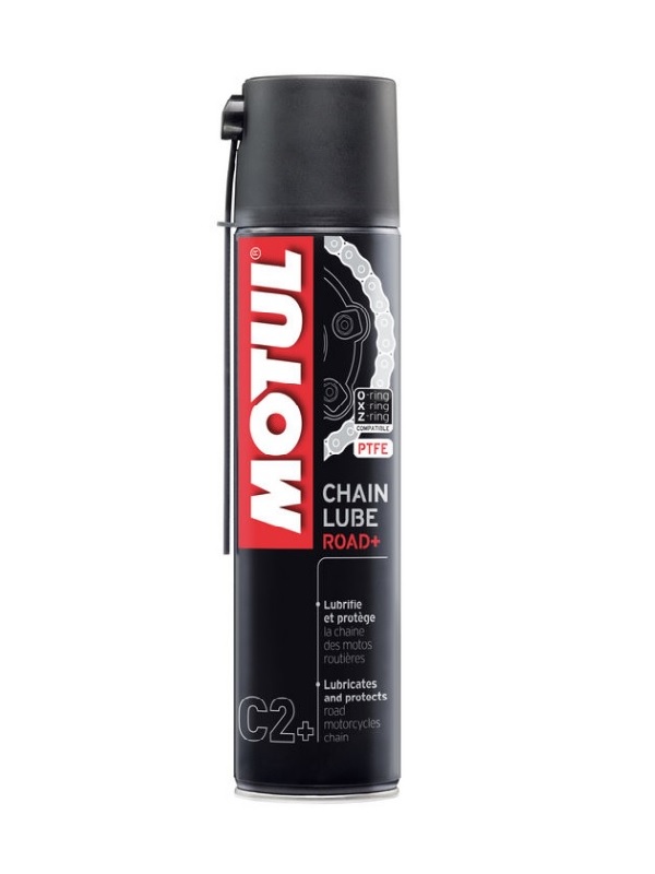 MOTUL C2 PLUS CHAIN LUBE ROAD+ SPREJ ZA PODMAZIVANJE LANCA BIJELE BOJE <br>*400 ml