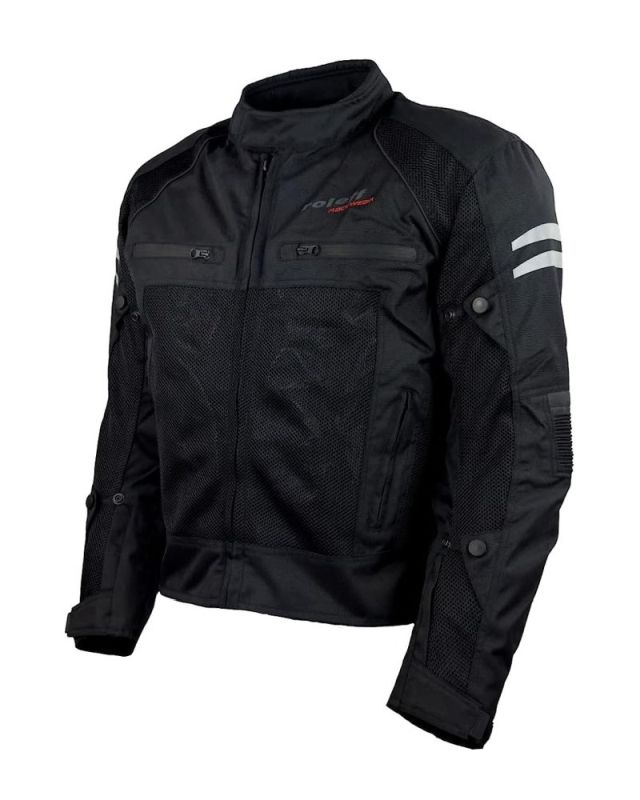 JAKNA ZA MOTOCIKL, SKUTER, QUAD/ATV LJETNA KRATKA PROZRAČNA S PODSTAVOM NA SKIDANJE ROLEFF MESH RO613 <BR> VELIČINA: 3XL