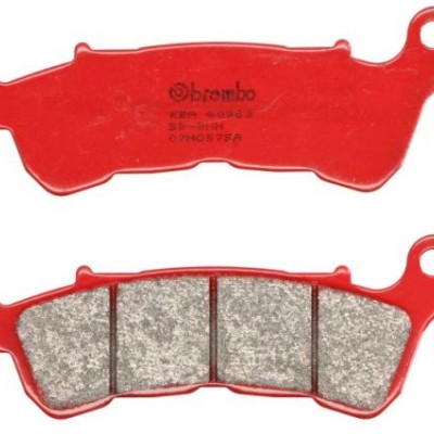 DISK PLOČICE PREDNJE PAR HONDA CB, CBF, CBR, CTX, NC, NSA, NT, VFR, VT, XL, SUZUKI UH, VLR, VZR <br> - BREMBO STREET SINTER (07HO57SA / MCB776SV / FDB2196ST)