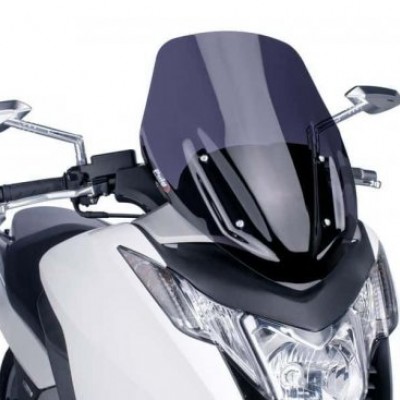 VIZIR HONDA NC 700D / NC 750D INTEGRA ZATAMNJEN (DARK SMOKE) <br> VISINA: 51 CM, ŠIRINA: 37 CM <br> 9 CM VIŠI OD ORIGINALNOG VIZIRA (6283F)