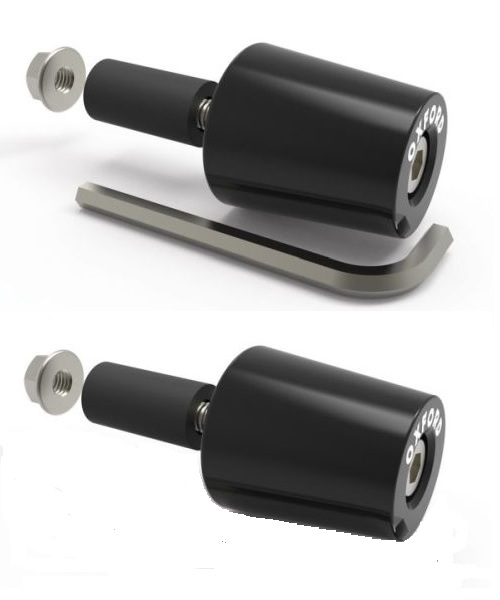 UTEZI VOLANA, PAR, CRNA BOJA, OXFORD BAR ENDS 3 (OX599)