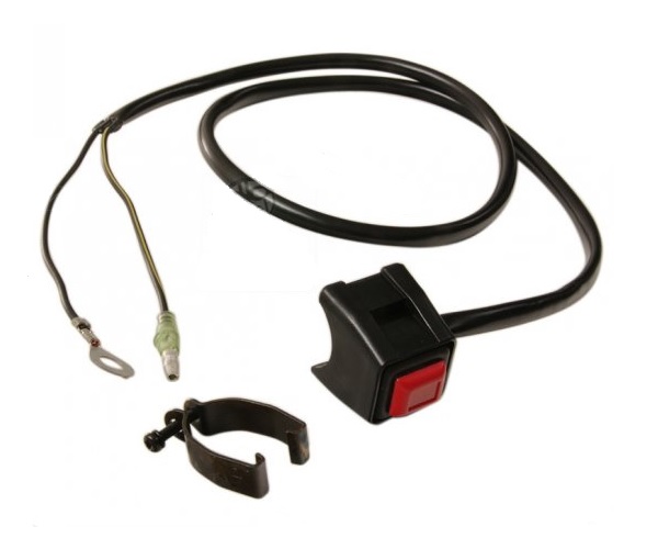 PREKIDAČ ZA GAŠENJE MOTORA (KILL SWITCH) SUZUKI DR350, RM125, RM250, RM500, RM80, RM85, RMX-250 <br> (37820-27C00-P)