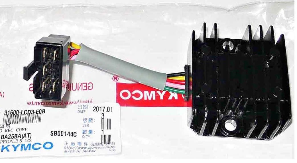 REGULATOR NAPONA / REGLER OEM KYMCO AGILITY CITY 125, LIKE 50/125, PEOPLE 125, SUPER 8 50/125 (31600-LCD3-E0B)