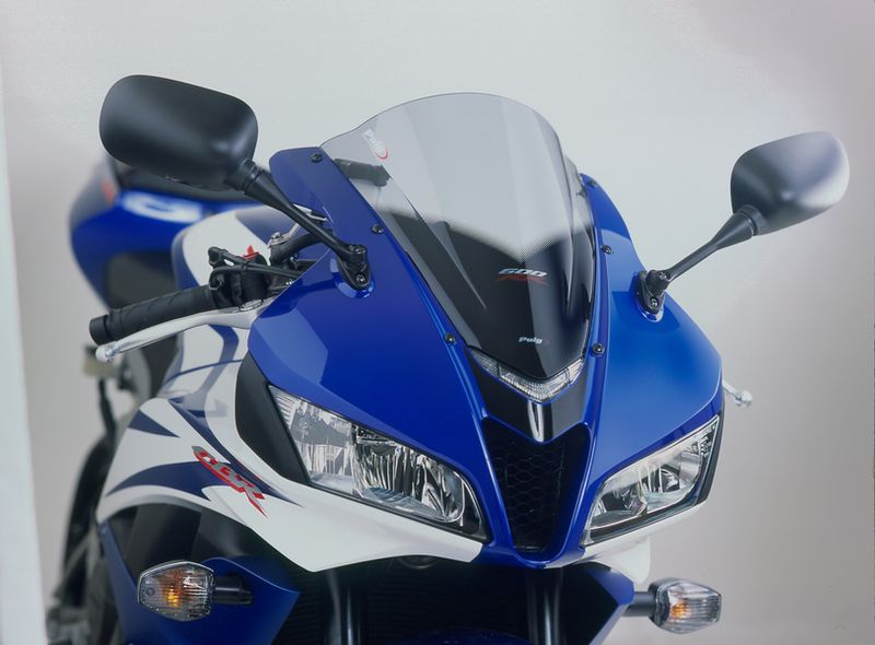 VIZIR / VJETROBRAN RACING HONDA CBR 600 RR / 2007-2012 BOJA: ZADIMNJEN / SMOKE <br> PUIG: 4356F