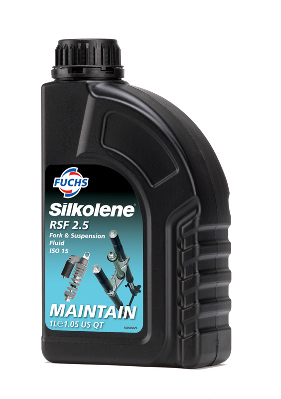 ULJE ZA PREDNJE VILICE I AMORTIZERE 2.5W (1 LIT) <br> SILKOLENE: RSF2.5