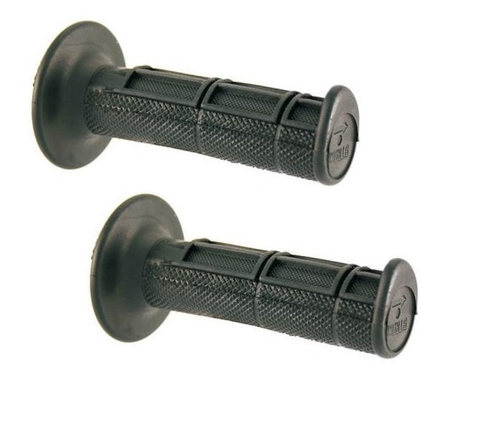 RUČKE GUMENE ZA OFF ROAD, CROSS / ENDURO MOTOCIKE CRNE PAR <br> RMS: STRONG GRIP (184160180)