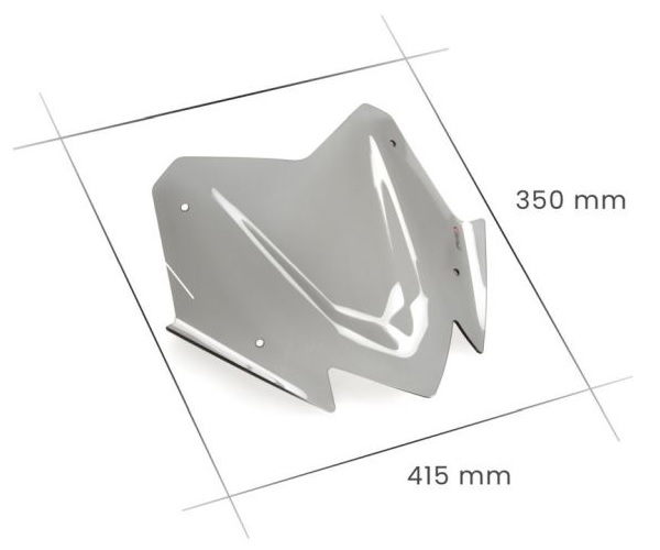 VJETROBRAN / VIZIR ZATAMNJENI YAMAHA T-MAX 560 TECH MAX <br> PUIG: 21269F