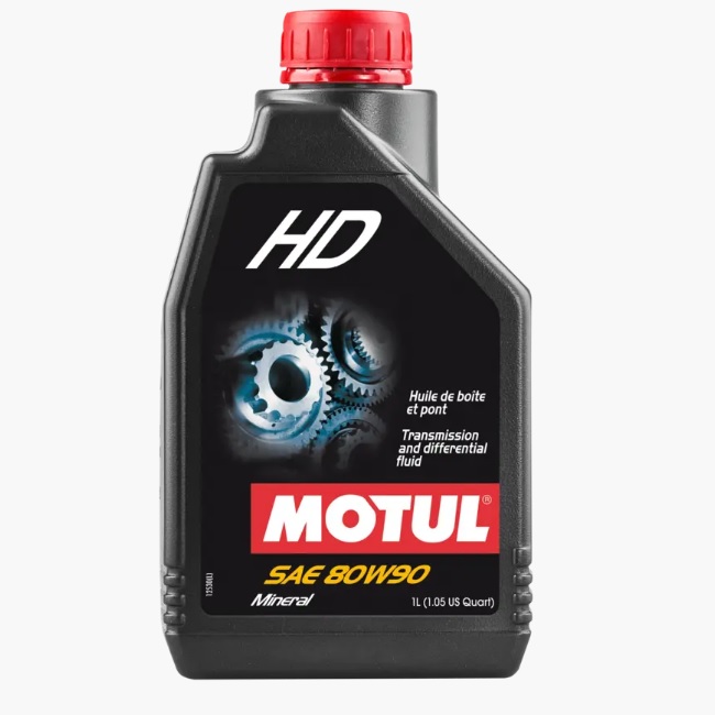 ULJE ZA DIFERENCIJAL I MJENJAČ MOTUL HD SAE 80W90 MINERALNO - 1 LIT <br> (HD80W90)
