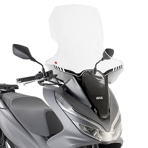 VJETROBRAN / VIZIR PROZIRAN HONDA PCX 125 / WW 125 (2018-2020) 39 CM VIŠI OD ORIGINALNOG VIZIRA <br> (GIVI: 1163DT)