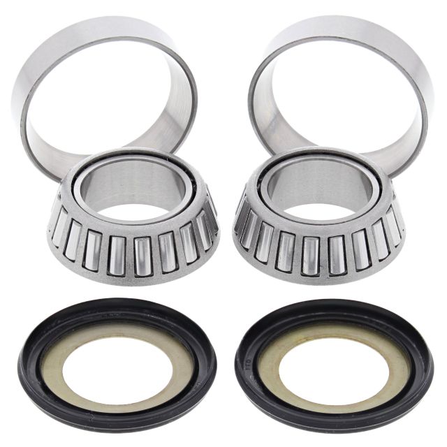 SET LEŽAJEVA PREDNJE VILICE (TROKUTA VOLANA) HONDA NX 650 DOMINATOR, XL 600/650/700V TRANSALP, XRV 750 AFRICA TWIN, CR 80/85R, XR 250/400/600/650 <br> (22-1021) BEARING WORKS: SBK30004