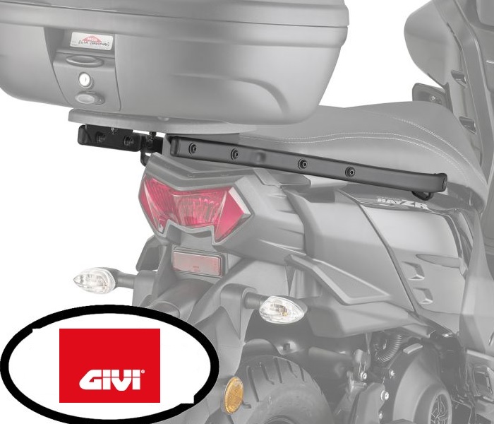 DRŽAČ / NOSAČ STRAŽNJEG KOFERA YAMAHA RayZR 125 / 2024- <br> (KR2168) GIVI: SR2168