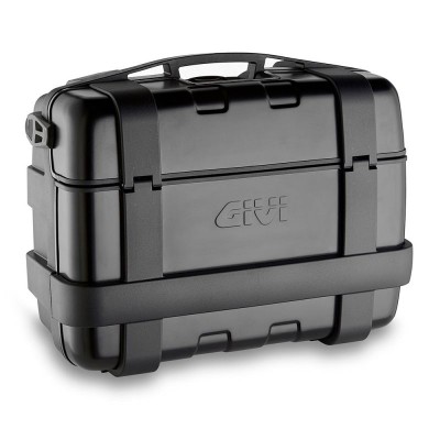 KOFER ZA MOTOCIKL STRAŽNJI I BOČNI, 33 LIT, ALUMINIJ, CRNI, MONOKEY <br> GIVI: TRK33B