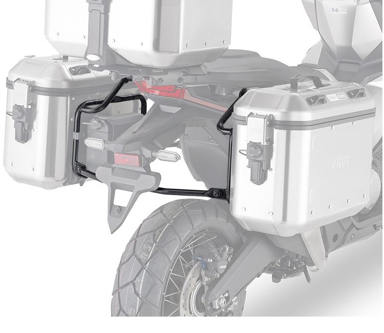 NOSAČI BOČNIH KOFERA HONDA X-ADV 750 (2021-2023) ZA GIVI MONOKEY PLASTIČNE KOFERE TREKKER I ALUMINIJSKE KOFERE ALASKA, DOLOMITI <br> (PLO1188MK)
