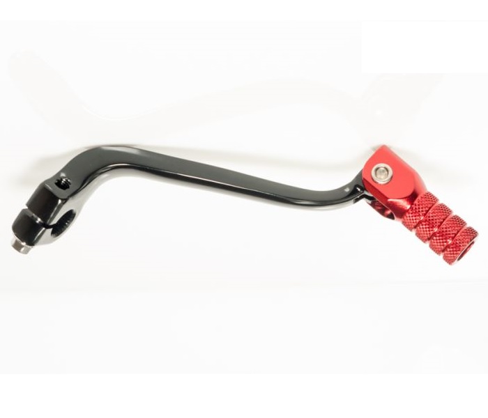 NOŽICA / PAPUČA / POLUGA MJENJAČA HONDA CRF 450R (2002-2008) ALUMINIJ, CRNO-CRVENA (24700-MEN-730/24700-MEN-A00) <br> ACCEL: SCL710453RD