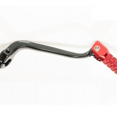 NOŽICA / PAPUČA / POLUGA MJENJAČA HONDA CRF 450R (2002-2008) ALUMINIJ, CRNO-CRVENA (24700-MEN-730/24700-MEN-A00) <br> ACCEL: SCL710453RD