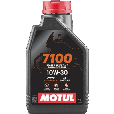 ULJE MOTUL 7100 10W-30 4T API SN JASO MA-2 100% SINTETIČKO MOTORNO ULJE <BR>* 1 LITRA