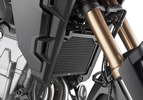 MREŽICA - ŠTITNIK HLADNJAKA ZA MOTOCIKL HONDA CB 500X (2019-2023), NX 500 (2024-2025), BOJA CRNA <br> (GIVI: PR1171)