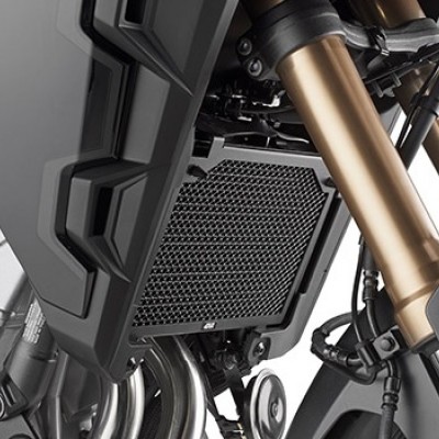 MREŽICA - ŠTITNIK HLADNJAKA ZA MOTOCIKL HONDA CB 500X (2019-2023), NX 500 (2024-2025), BOJA CRNA <br> (GIVI: PR1171)