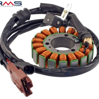 STATOR / NAMOTAJI ALTERNATORA ZA SKUTERE PIAGGIO MP3 400 (2007-2012), Beverly 500 (2007-2010), PEUGEOT Geopolis 400/500, Satelis 400/500 <br> (RMS: 246350122)