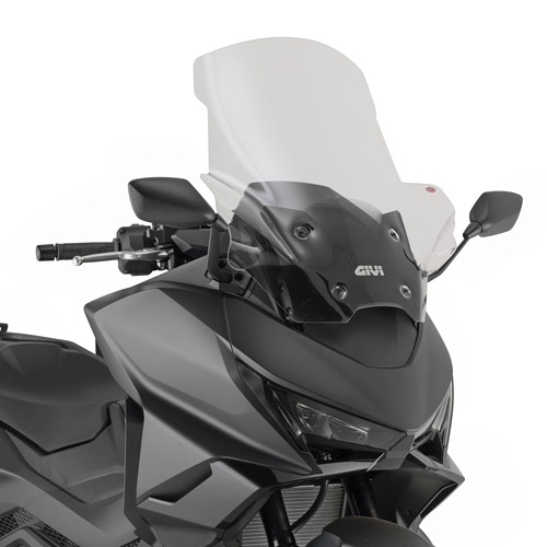 VJETROBRAN / VIZIR ZA SKUTER HONDA NSS 750 FORZA (2025-2026), PROZIRAN, VISINA: 57 CM, ŠIRINA: 55,5 CM <br> GIVI: 1211DT