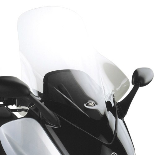 VJETROBRAN / VIZIR ZA SKUTER YAMAHA T-MAX 500 (2001-2007), PROZIRAN, VISINA: 80 CM, ŠIRINA: 64,50 CM <br> GIVI: D128ST