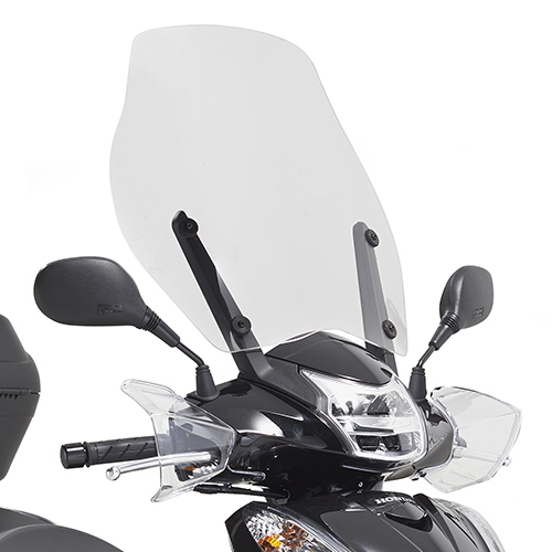 VJETROBRAN / VIZIR ZA SKUTER HONDA SH 300i (2015-2020), VISINA: 51,5 CM x ŠIRINA: 49 CM <br> GIVI: D1143ST