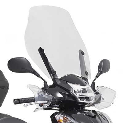 VJETROBRAN / VIZIR ZA SKUTER HONDA SH 300i (2015-2020), VISINA: 51,5 CM x ŠIRINA: 49 CM <br> GIVI: D1143ST